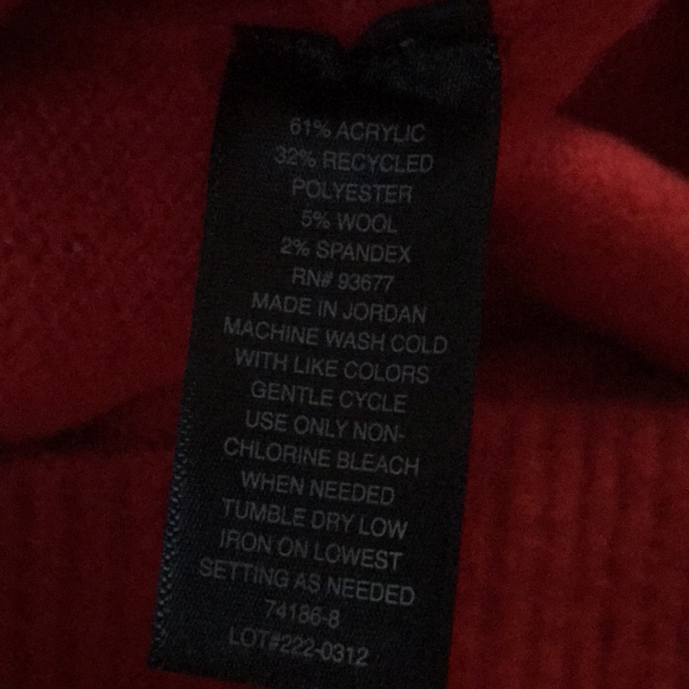 NEW Worthington Elegant Red Turtleneck‎ Sweater Dress - Picture 8 of 8